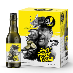 
                  
                    Laden Sie das Bild in den Galerie-Viewer, Möhl Juicy Apple Cider 33cl Einweg-Glasflasche oder Dose, 4,5 Vol. %
                  
                