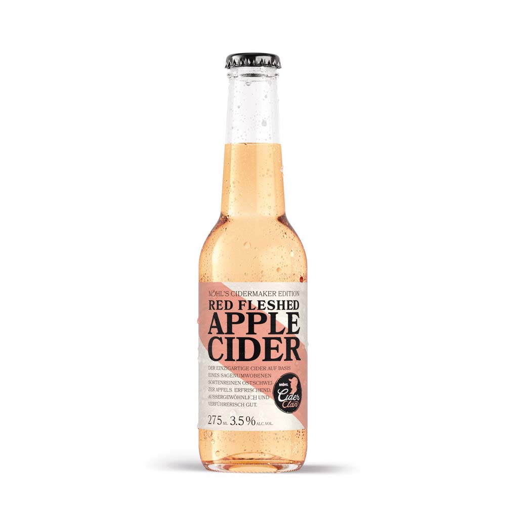 Möhl Cider Clan - Red Fleshed Apple Cider 27.5cl, 3,5 Vol. %