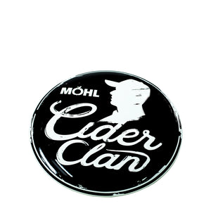 
                  
                    Laden Sie das Bild in den Galerie-Viewer, Möhl Cider Clan Emaille Schild Logo (Ø ca. 30cm)
                  
                