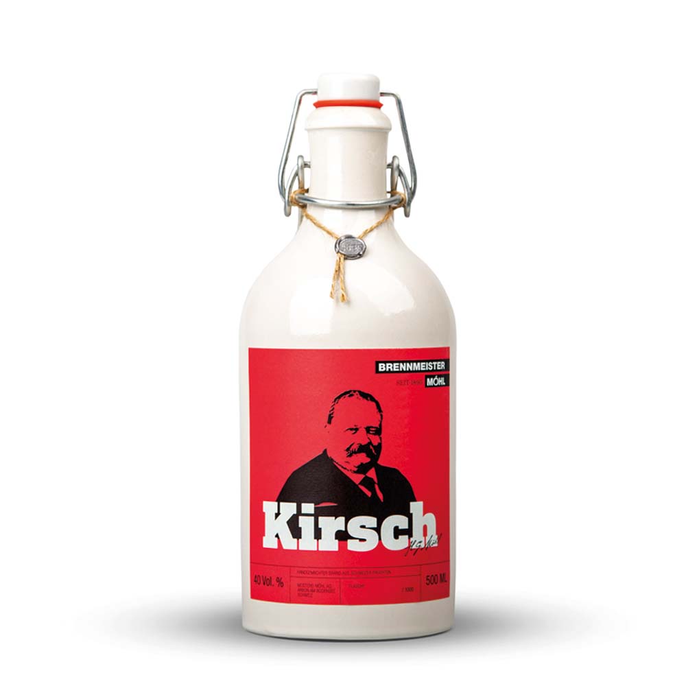 Brennmeister Möhl Kirsch 500ml, 40 Vol. %